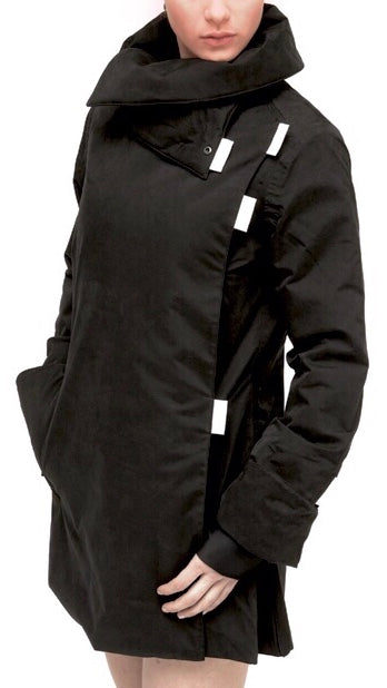 TWIGGY BLACK/WHITE MID-LONG