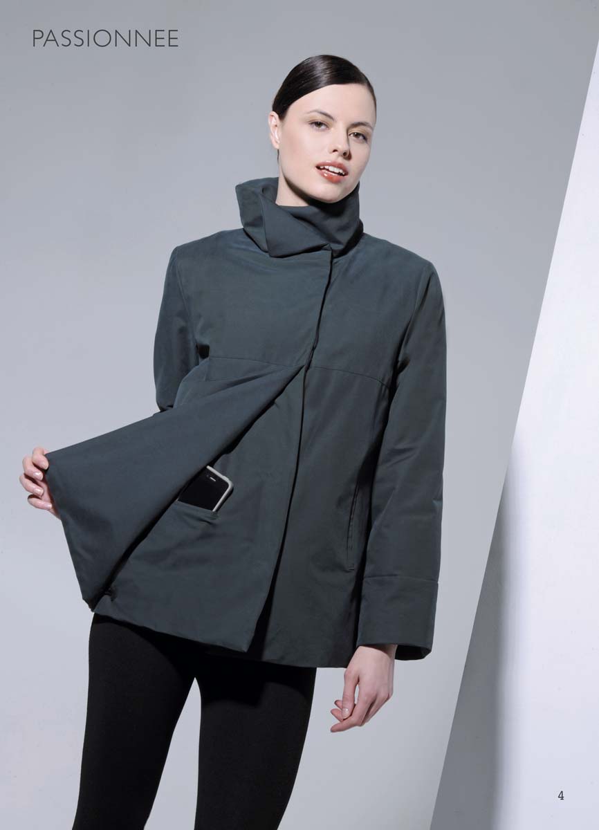 Passionnée British green winter jacket